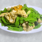 Best 雪豆難片 Sliced Chicken with Fresh Snow Peas in Elmhurst, NY