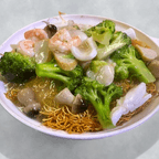 Best 海鲜炒面 Pan Fried Noodles w. Seafood in Elmhurst, NY