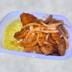 Best 洋葱豬扒飯 Fried Pork Chop w. Fried Rice & Onion in Elmhurst, NY