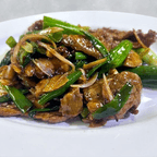 Best 姜葱爆肥牛 Sauteed Fatty Beef w. Ginger & Scallion in Elmhurst, NY