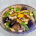 Best 什菌扒玉子豆腐 Mixed Mushrooms with Egg Tofu in Elmhurst, NY