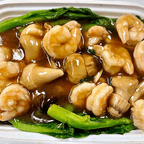 Best 滑蛋虾仁瓣面 Shrimp & Egg w. Wide Noodles in Elmhurst, NY